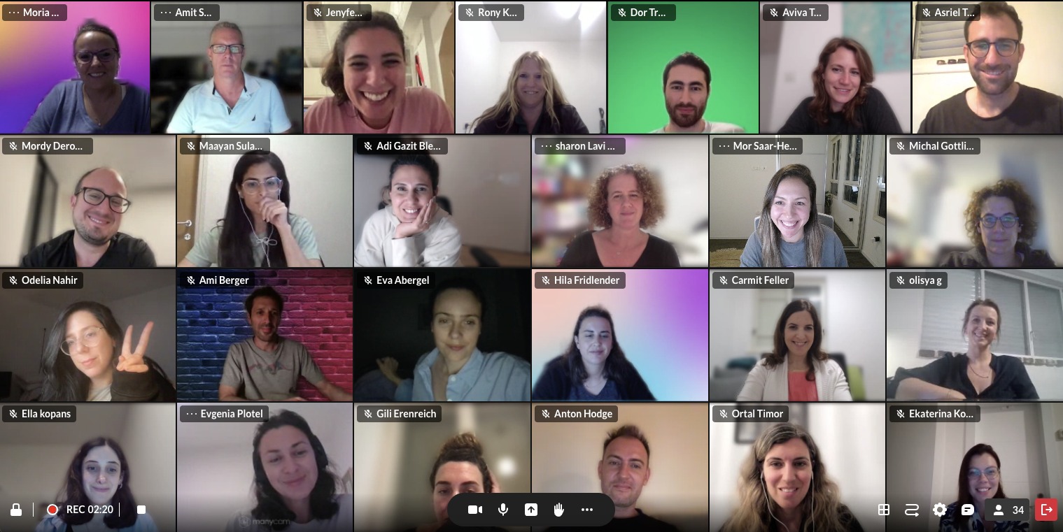 Session 3 Participants with Amit Sheps